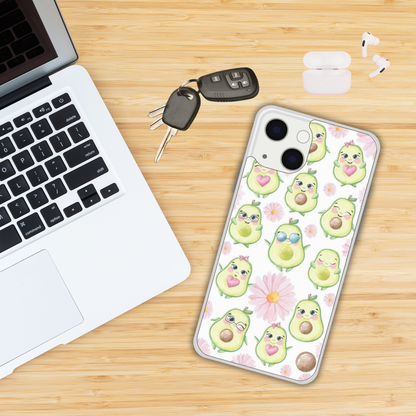 Cute Avocado Friends Phone Case